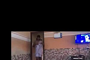 Beautiful Nigerian homemade video of a big pussylip lover
