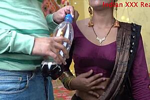 Beautiful Indian step family having a hot and steamy anal sex in Hindi