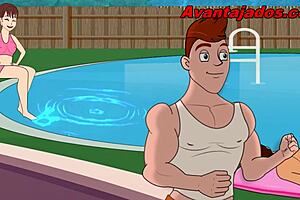 A gay Brazilian porn movie with a comic gay theme