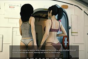 3D animated big tits bouncing and jiggling during mature gameplay