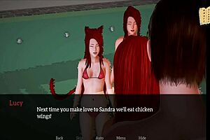 Amateur family's erotic story in 3D adult visual novel