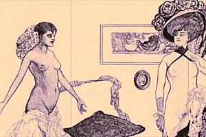 Hot erotic cartoons and illustrations from the past