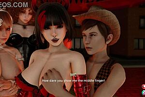 3D animated Halloween special with rough anal sex and cumshots