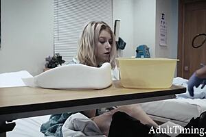 Young patient seduced by doctor for a steamy experience - Arya Fae