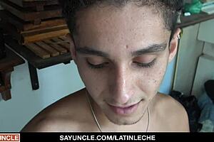 Gay orgy with amateur and Latina couples sucking and fucking