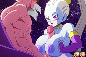 Vados’ big boobs in Kame Paradise 2 scenes