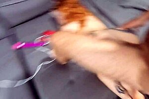 A passionate couple enjoys intense anal sex and a facial finish