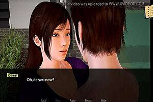 Amateur family's erotic story in 3D adult visual novel