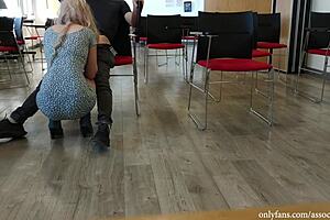 Hidden cam catches young teacher helping student masturbate