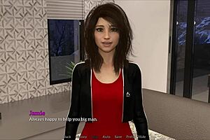 Anime porn with PC gameplay and erotic story