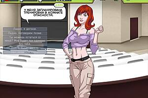 Big cock penetrates ass in doggy style in this rogue-like evolution game