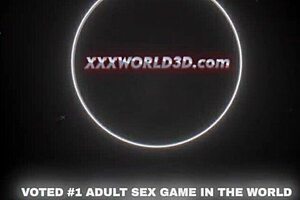 Three woman experience great pleasure in a 4K 3D POV animated threesome