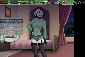 Big cock penetrates ass in doggy style in this rogue-like evolution game