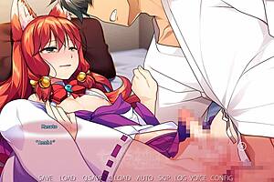 Beautiful shemale Yui in hot anal action in the temple of seduction
