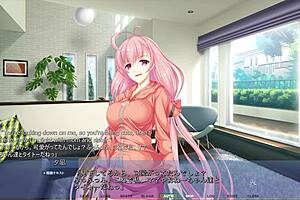 Public teasing and erotic distraction in anime porn