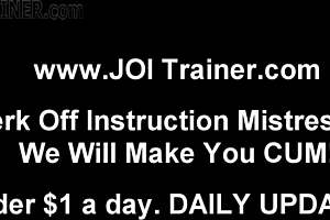 It’s time to work for your pleasure with a hot JOI video