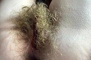 Close up and hairy: 10 minutes of admiration for the bushy pussy