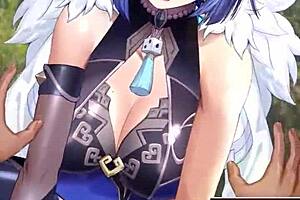 Yelan in all her anime beauty in Genshin Impact