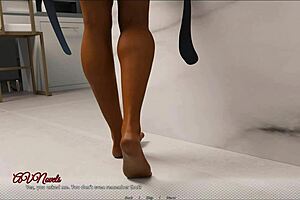 Visual novel and walkthrough of an alternate existence game on PC