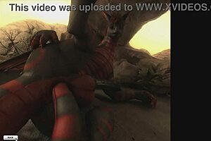 Furry gay sex games: The first video