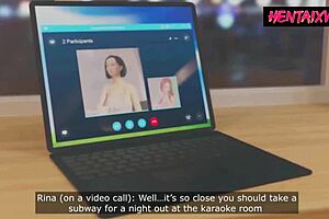 3D Hentai game with mature woman and deepthroat action