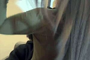 Horny cougar seduces young black cock for hardcore anal sex