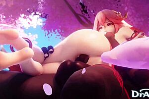 3D animated erotica with creampie and anal scenes