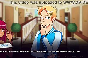 Big cock fucking in anime game