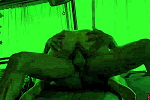 A horny nympho gets a big cock in her pussy in a 3some and there is a facial at the end