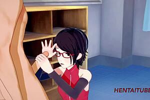 Japanese schoolgirls in cosplay get hard in 3D hentai