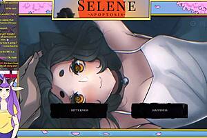 Selene ~apoptosis~ part 1: A hentai game with a catgirl Vtuber