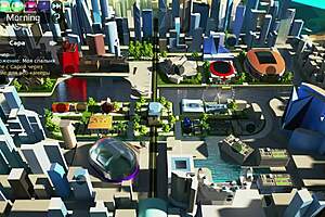 3D animated MILF orgy in Milfie City