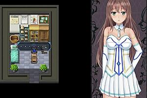 Hentai game with 2D Japanese princess and king