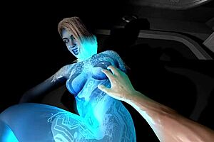 Cortana’s hot scene in 3D animated SFM