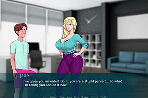 Beautiful secretary and stepmother in hot scene in Sexnote chap 49