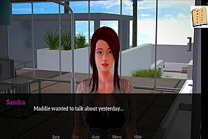 Redhead homemade video with small boobs and game walkthrough