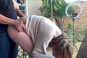 Sleeping with my neighbor’s wife on the patio