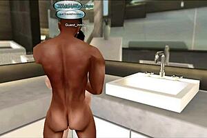 Alex Light’s XXX Imvu experience at his home - Game