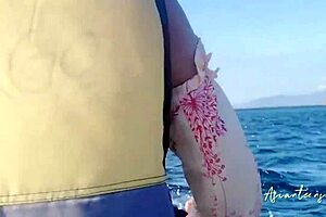Petite teen enjoys water sports and tight pussy cumshots