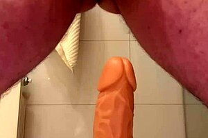 Anal masturbation and buttplug training in anime style