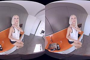 VR doorstep sales experience with 3D, 4K, and 60fps at Virtualrealporn.com