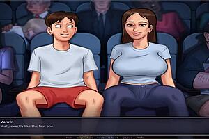 Anime and manga style video game with dating sim elements