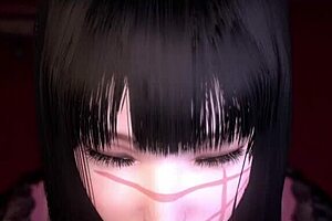 3D animated anime with chained bondage and hentai content