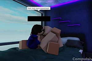 Femboy and gay anal lovers meet on Roblox