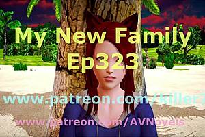 A homemade movie with a red-haired amateur with small bosom