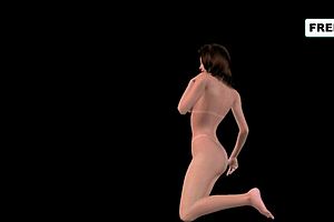 3D animated hentai featuring sexy poses and positions