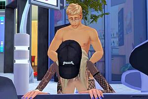 3D animated tits bouncing during hardcore anal scenes