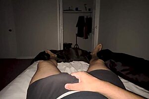 Caught on camera: taboo teen's sleep vibrator play