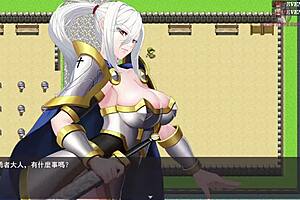 Japanese erogame with princess and corroded clothes