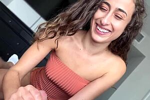 Old and young couple's anal sex with teen step-sister